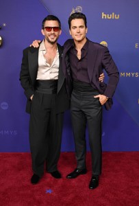 Jonathan Bailey and Matt Bomer