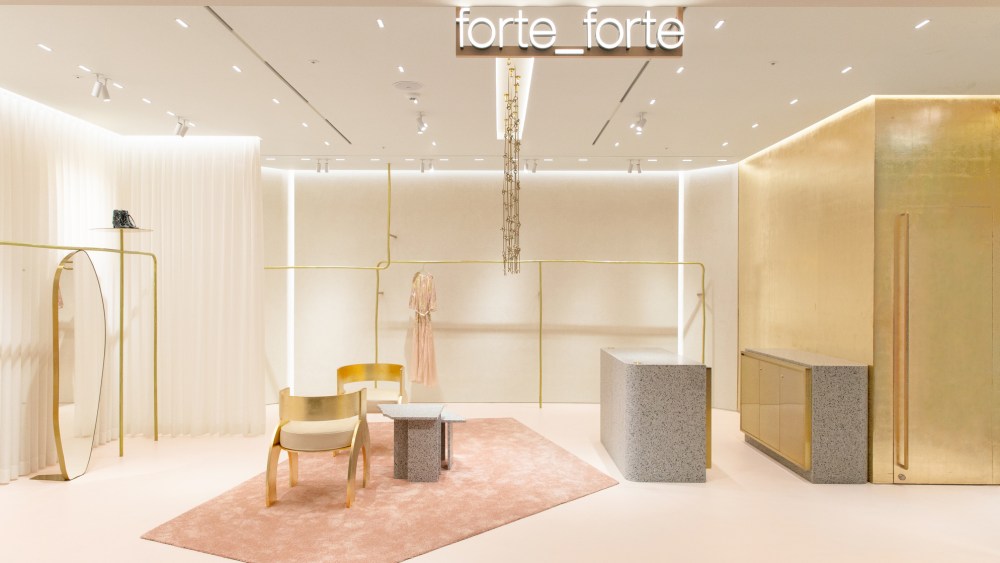 A preview of Forte_Forte's first store in South Korea.