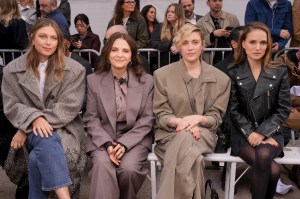 Maria Sharapova, Juliette Binoche, Greta Gerwig and Natalie Portman at Stella McCartney RTW Spring 2025