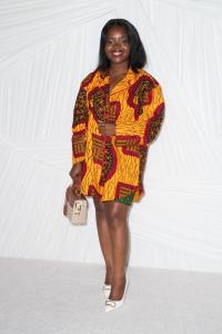 Memory Banda at The Albies, Clooney Foundation for Justice - Arrivals on September 26, 2024 in New York, New York.