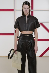 Backstage at Hermes Spring 2025 Ready-to-Wear Collection at Paris Fashion Week
