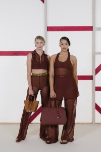 Backstage at Hermes Spring 2025 Ready-to-Wear Collection at Paris Fashion Week