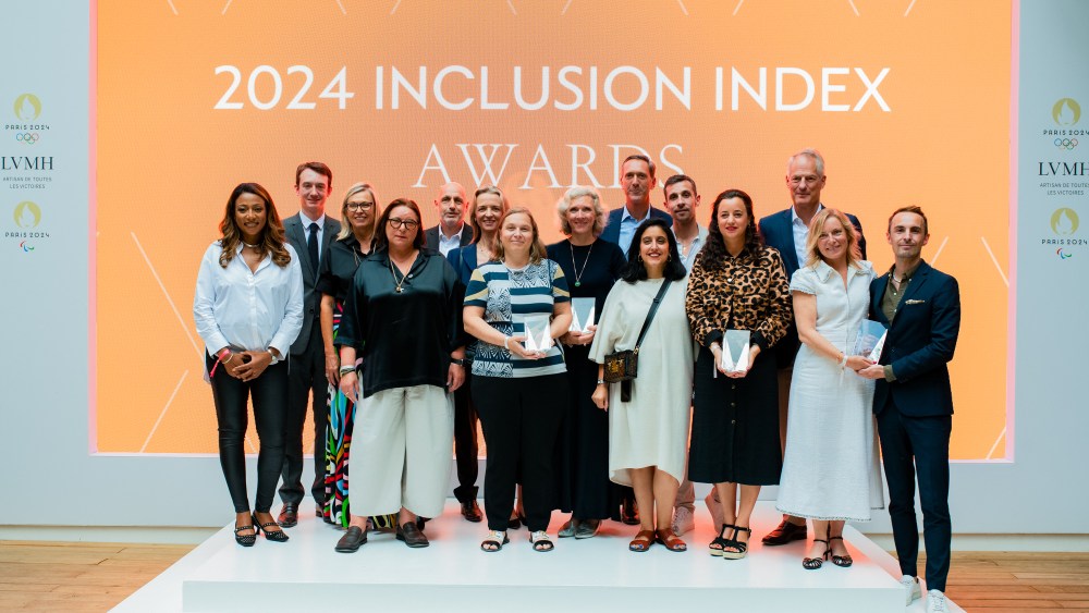 The winners and jury members of LVMH's 2024 Inclusion Index Awards