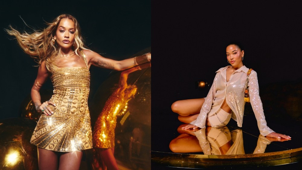 Rita Ora and Ming Lee Simmons attend Mac Cosmetics launch event.
