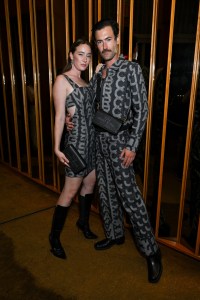 Isabelle Chaput and Nelson Tiberghien at the Marc Jacobs x HighSnobiety event held at BOOM at the Standard Highline during New York Ready to Wear Fashion Week on September 5, 2024 in New York, New York.