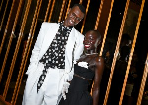 Alioune Badara Fall and SouKeyna Diouf at the Marc Jacobs x HighSnobiety event held at BOOM at the Standard Highline during New York Ready to Wear Fashion Week on September 5, 2024 in New York, New York.