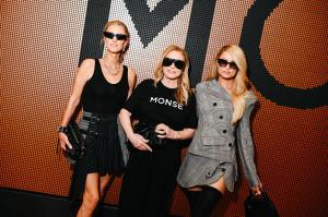Nicky Hilton Rothschild, Kathy Hilton and Paris Hilton at Monse RTW Spring 2025 as part of New York Ready to Wear Fashion Week held at Genesis House on September 7, 2024 in New York, New York.