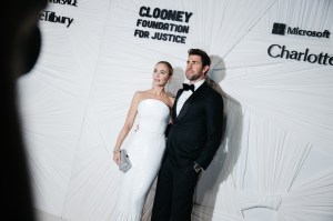Emily Blunt and John Krasinski