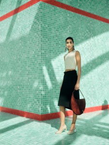 A preview of the Tory Burch Spring 2025 collection, showing at the Domino Sugar Factory, review