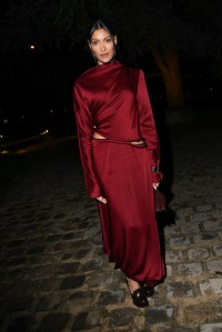 Pritika Swarup at the Victoria Beckham Spring 2025 ready-to-wear show