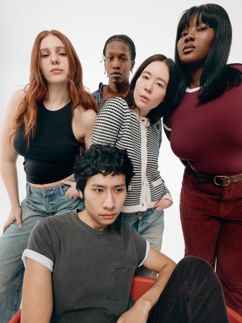 New York based denim brand Warp + Weft introduces new fabrications for fall.