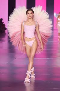 Grace Elizabeth on the runway at the Victoria's Secret Fashion Show on Oct. 15 in New York.