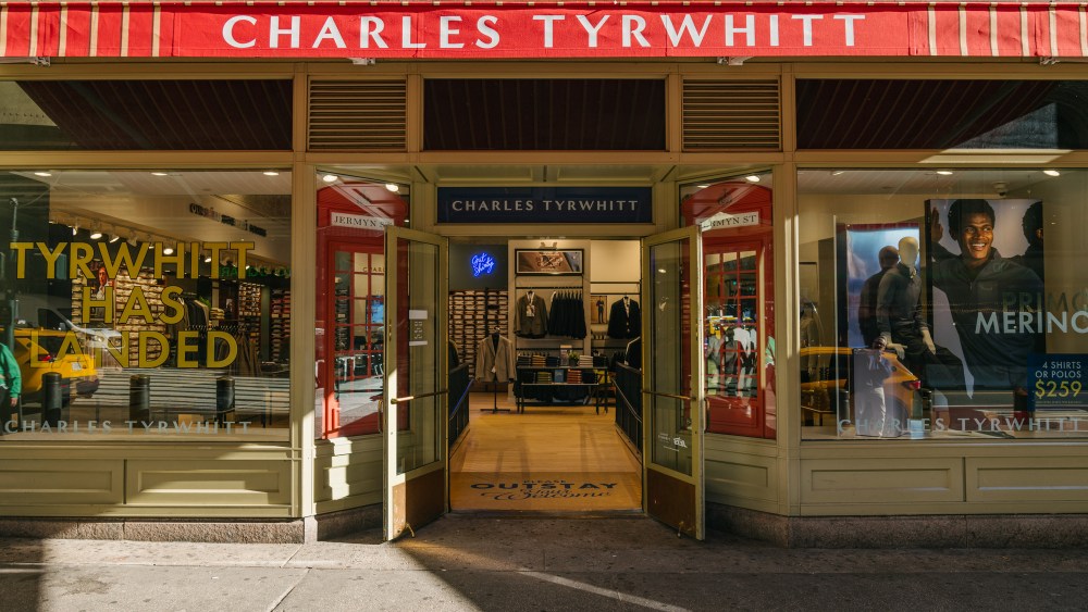 Charles Tyrwhitt's Grand Central Terminal store.