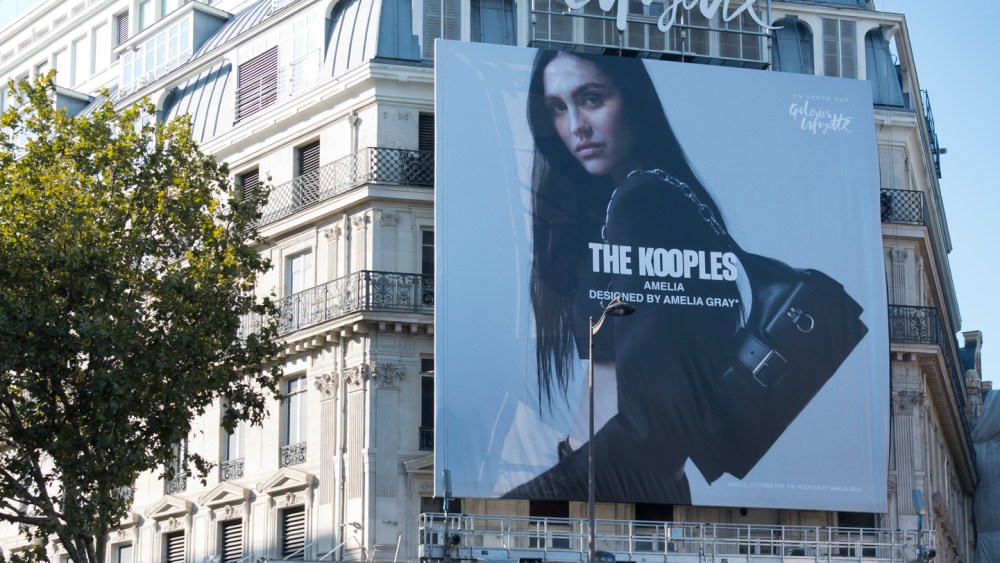 The Galeries Lafayette department store in Paris