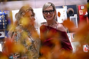 Beth Hutchens and Allison Janney