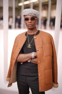 Wizkid at Chanel RTW Spring 2025