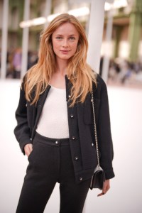 Rianne Von Rompaey at Chanel RTW Spring 2025