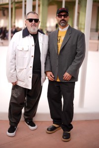 Michel Gaubert and Ryan Aguilar at Chanel RTW Spring 2025