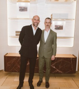 Damien Bertrand and Jeremy Strong