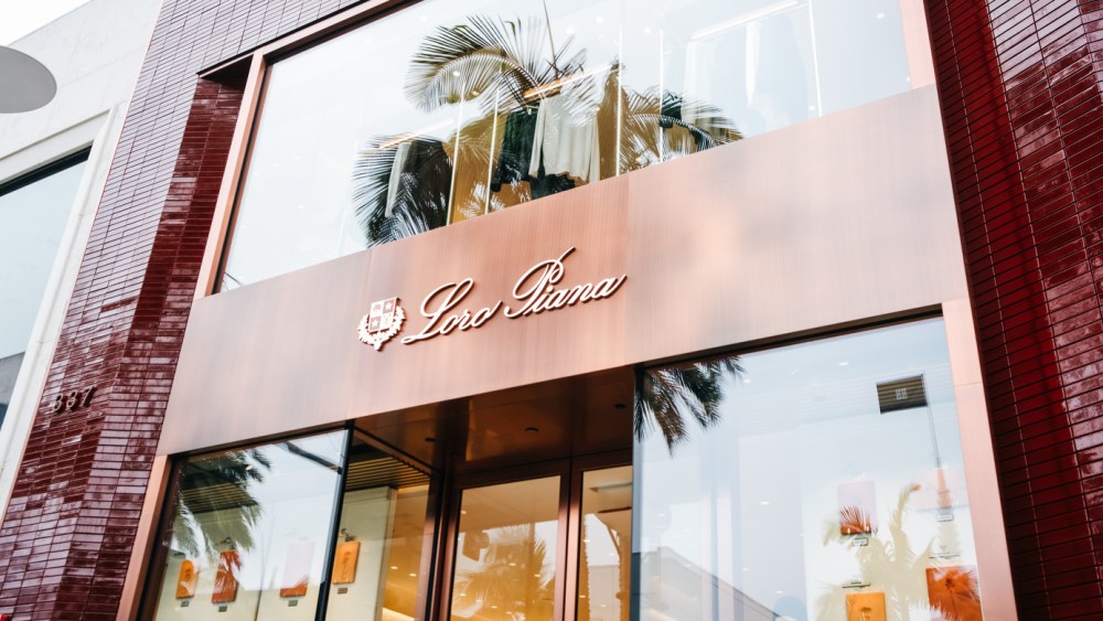 A look inside the new Loro Piana store on Rodeo Drive.