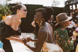 Jurnee Smollett and Danai Gurira