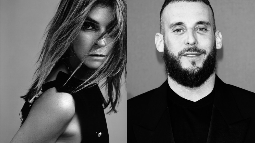Carine Roitfeld and Vladimir Restoin Roitfeld of CR Fashion Book.
