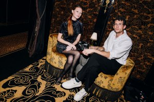 Sara Grace Wallerstedt and Mauro Carignano