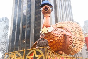 Charli D'Amelio at the 2024 Macy's Thanksgiving Day Parade which captures a huge television audience.