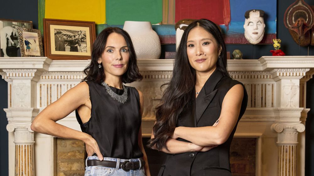 Jewelry designer Jessica McCormack with company CEO Leonie Brantberg.