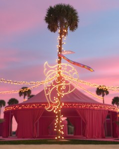 A rendering of Pucci's fun fair scheduled during Art Basel Miami Beach.