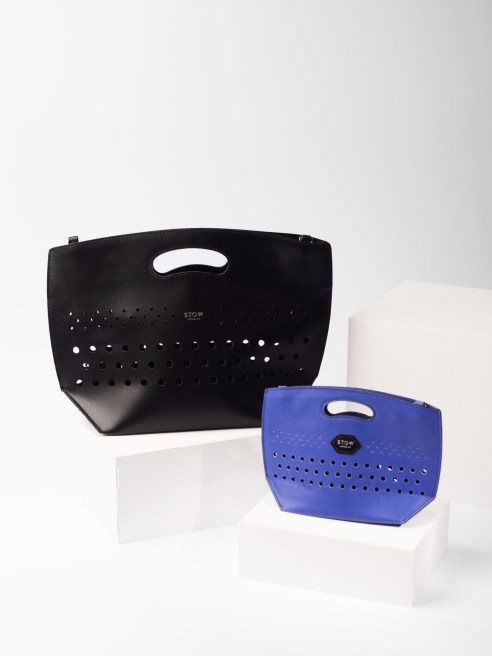 Stow London handbags Uncaged Innovations Elevate alternative material