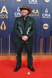 Mitchell Tenpenny at The 58th Annual CMA Awards at Bridgestone Arena on November 20, 2024 in Nashville, Tennessee.