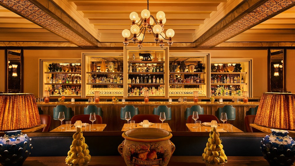 The bar at Mother Wolf Miami
