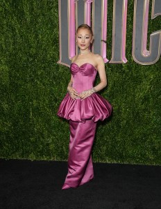 Ariana Grande at the “Wicked” New York Screening hosted by Anna Wintour at the Museum of Modern Art on November 14, 2024 in New York, New York.