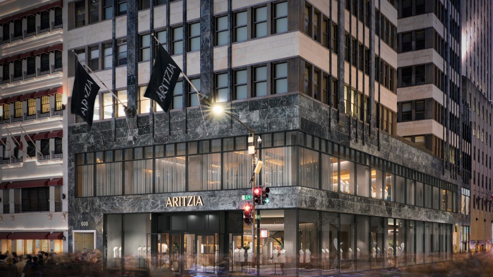 Aritzia's new flagship on Fifth Avenue.