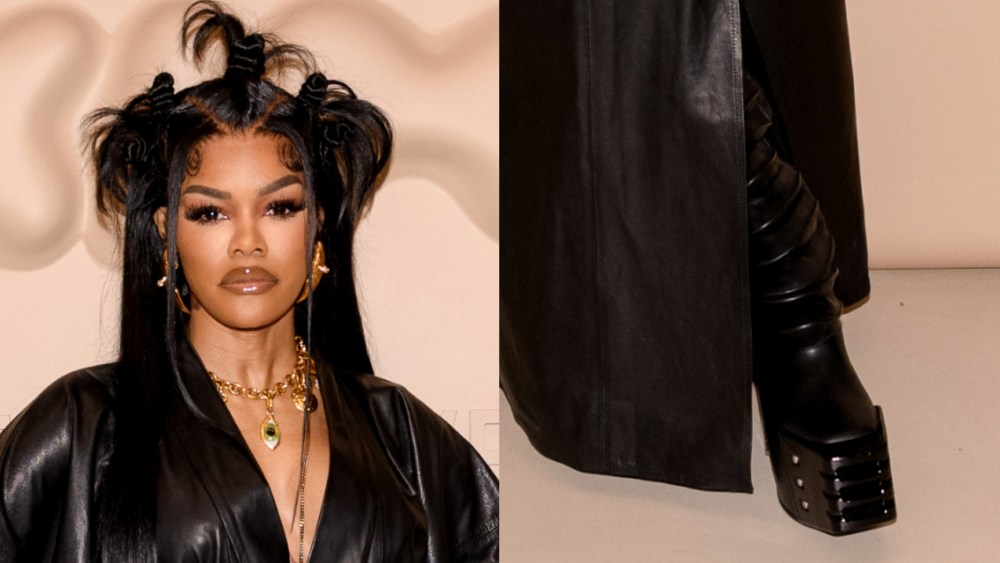 Teyana Taylor at the launch of the Skims store in New York City on December 13.