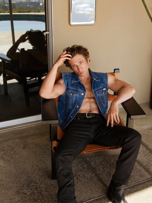 Jeremy Allen White for Calvin Klein.