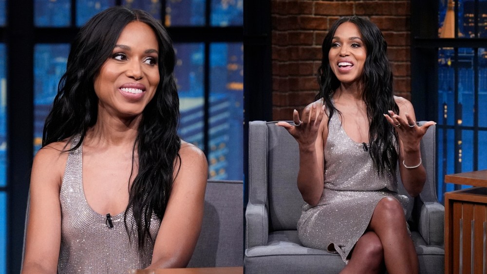 Kerry Washington, Late Night With Seth Meyers, The Six Triple Eight