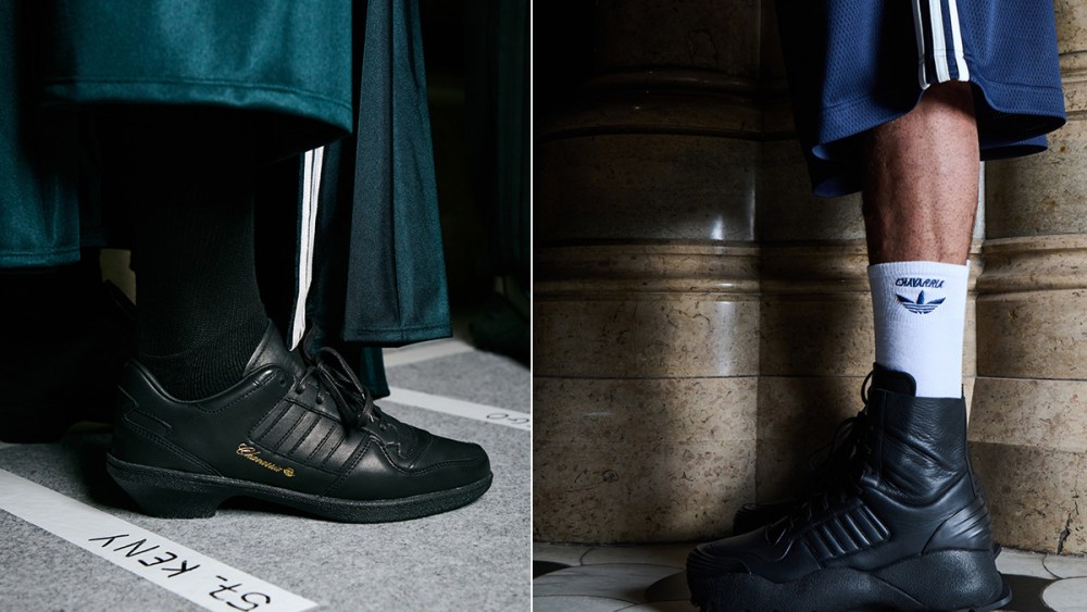 Willy Chavarria, fall 2025, adidas, adidas originals, Forum, Forum sneakers, Adidas Forum, sneakers, collaboration, menswear, Paris, Paris Fashion Week, Paris fashion week mens, runway