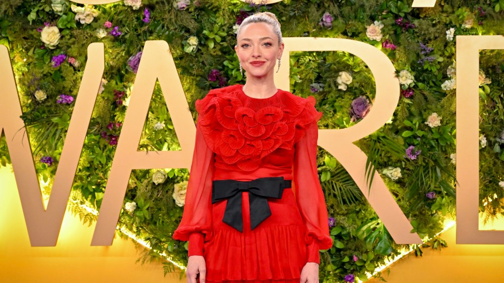 Amanda Seyfried attends the 2025 Joy Awards at The Venue on January 18, 2025 in Riyadh, Saudi Arabia.