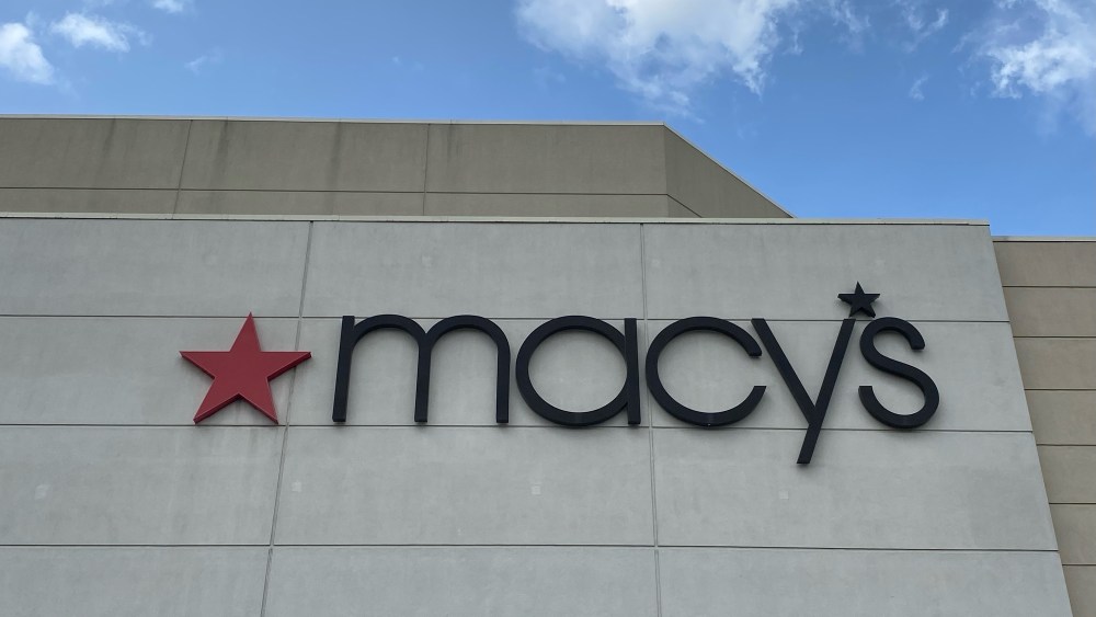 Macy's store logo on exterior, Queens Center Mall, Queens, New York . (Photo by: Lindsey Nicholson/UCG/Universal Images Group via Getty Images)