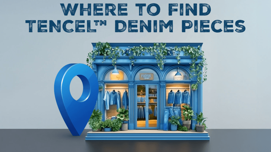 The Lenzing denim team shares where to find TENCEL™ pieces in stores.