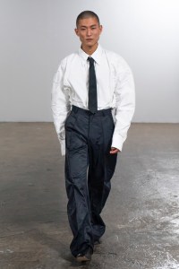 Bianca Saunders Men's Fall 2025 Ready-to-Wear Collection at Paris Men's Fashion Week