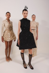 Backstage at Christian Dior Spring 2025 Couture at Paris Couture Week