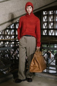 Backstage at Hermes Men's Fall 2025 Ready to Wear Show