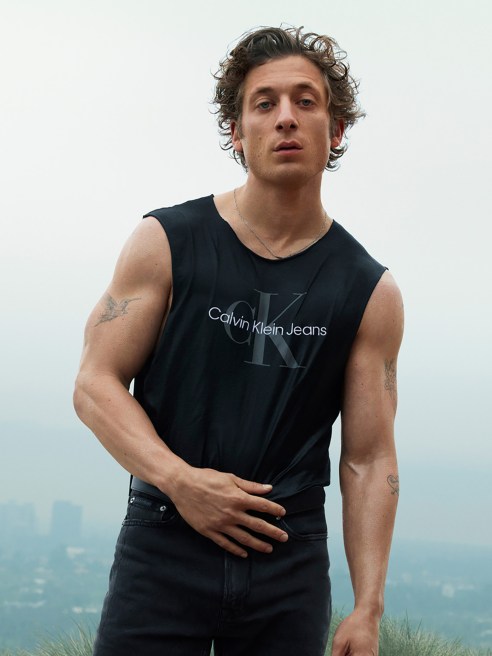 Jeremy Allen White for Calvin Klein.