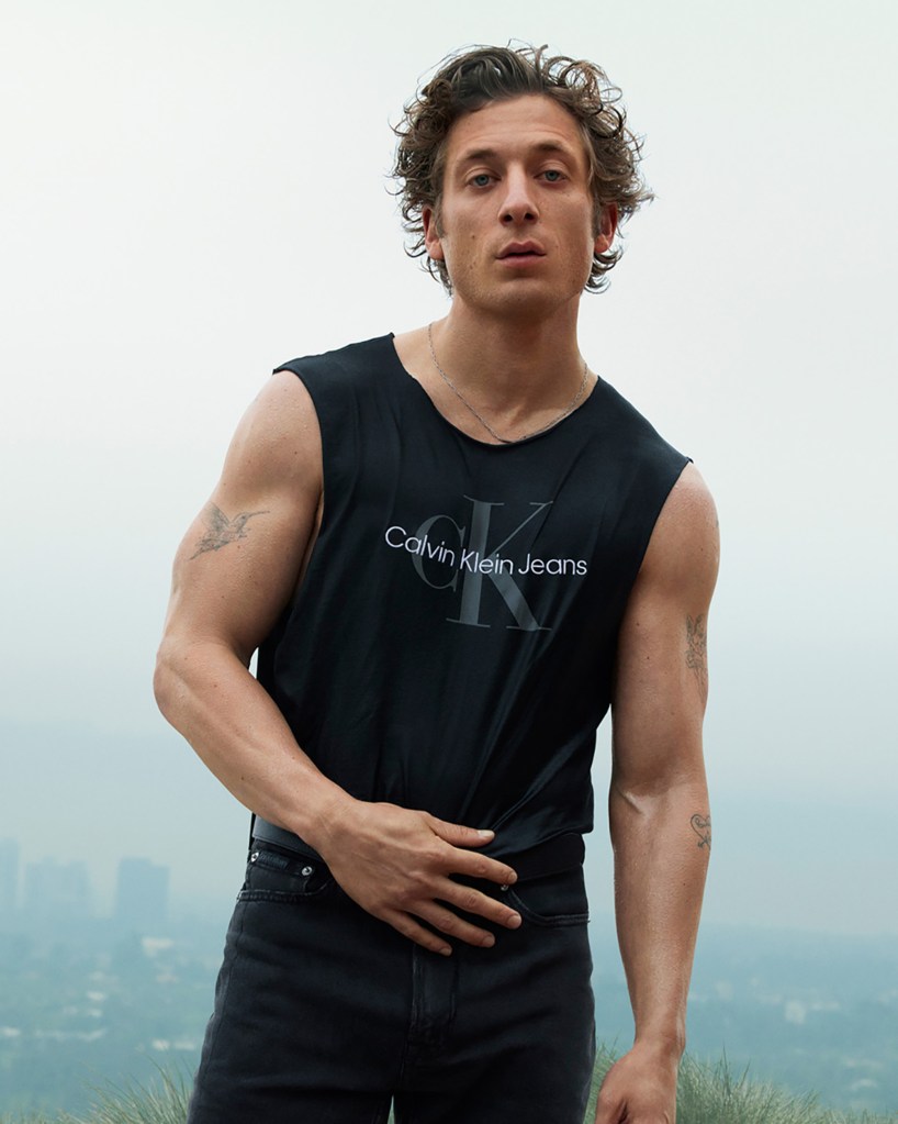 Jeremy Allen White for Calvin Klein.