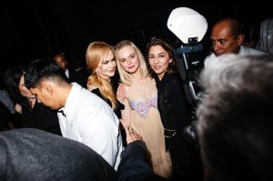 Nicole Kidman, Elle Fanning and Sofia Coppola