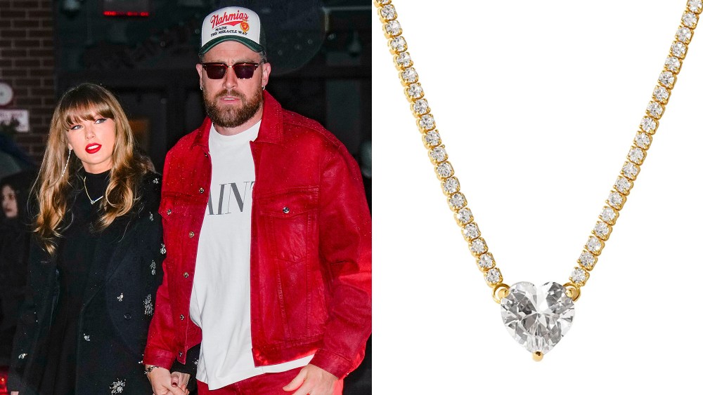 yellow gold necklace that looks likes it's paved in diamonds