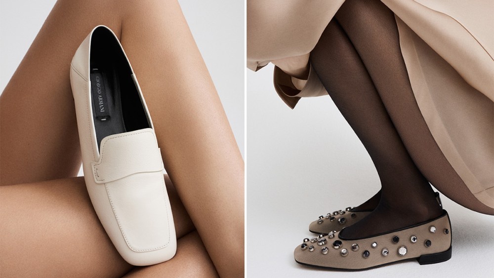GIORGIO ARMANI, women's shoes, womens shoes, flats, loafers, ballet flats, 10 CORSO COMO, Milan, Milan fashion week